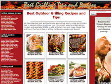 Tablet Screenshot of best-grilling-tips-and-recipes.com